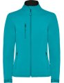 Dames Softshell Jas Nebraska Roly SS6437 Aquamarine